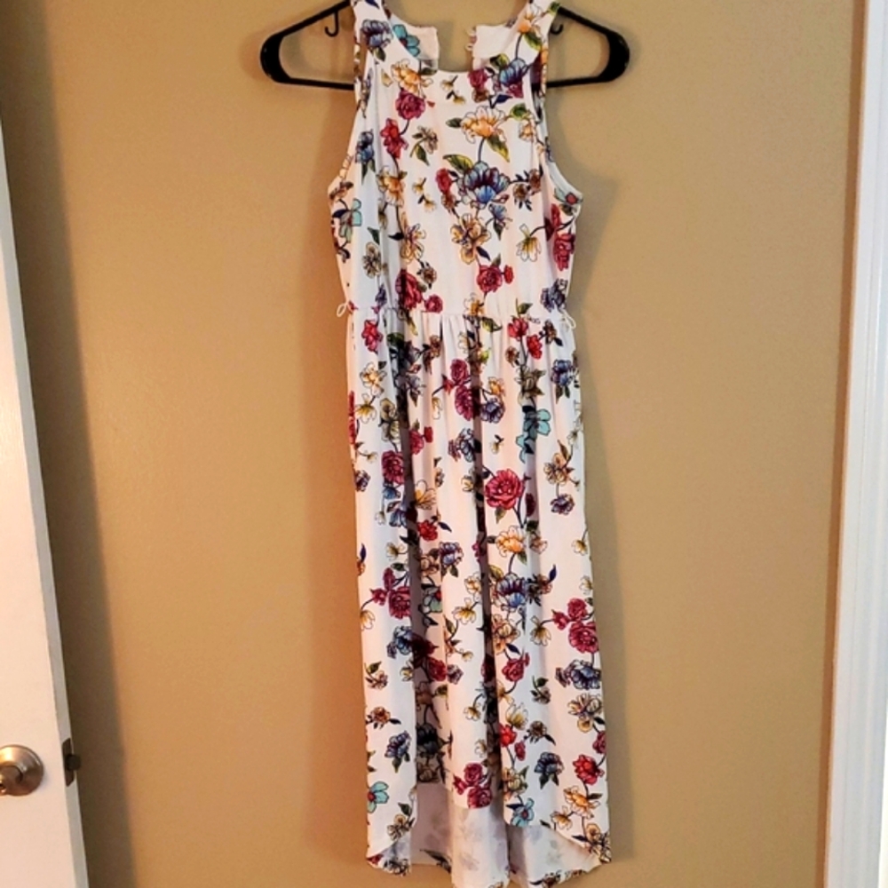 Paper Doll Elegant Floral Girls Dress